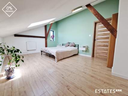 Bliźniak/Słomniki/110m2/działka 7ar