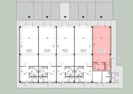Lokal użytkowy do wynajęcia, 82 m2, Gliwice