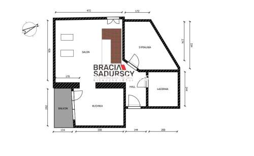 Mieszkanie na sprzedaż, 53,64 m2, Kościelisko