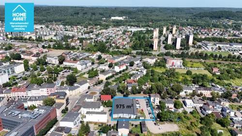 Pawilon Handlowy 975 m parking 700 m Centrum