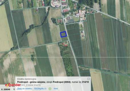 Działka inwestycyjna przy drodze Przemyśl - Arłamów, 19ar, Fre