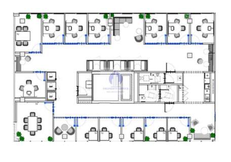 Śródmieście lokal biurowy 337m2 do podnajmu