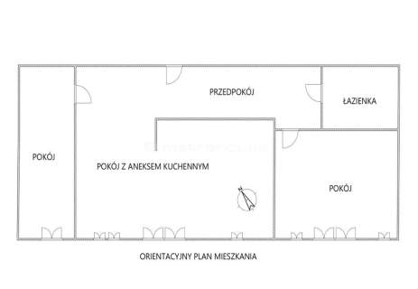 3 pokoje, Białogard, częściowo umeblowane.