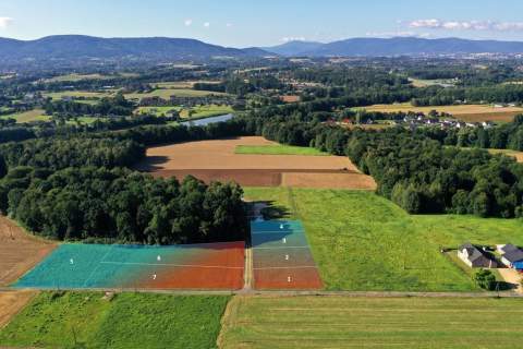Widokowa działka budowlana w Pisarzowicach