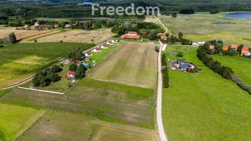 Działka 1588 m z WZ, widokiem na jezioro Mazury