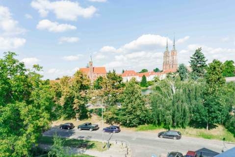 Unikatowe m. z widokiem na Ostrów Tumski