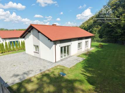 Nowy dom w otulinie lasu 102 m działka 1000 m