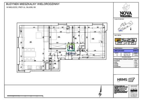 Mieszkanie z ogródkiem 58m2