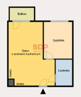 35 m2 2 pokoje Kompaktowe i funkcjonalne