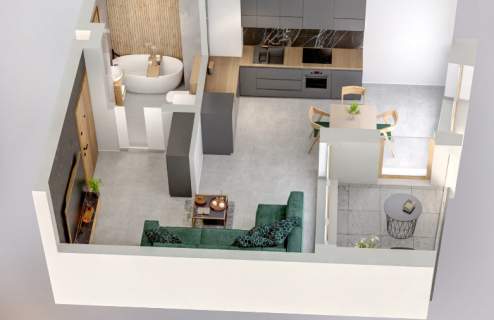 NOWE Mieszkanie 28,91 m2 ul. Klonowa