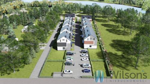Bliźniak 6 pokoi z dużym ogrodem. 2 x Parking