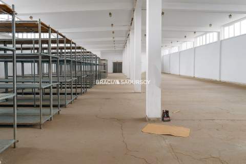 Hala mag. - prod. pow. 860 m2 w centrum Proszowic