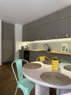 Apartament 56m, ogródek 80m, garaż na 2 auta 