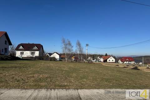 Działka 13,5 ara z panoramą na miasto, Poręba Mała