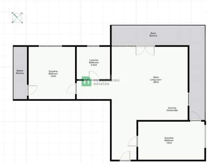 3-pokojowy apartament na Starym Mieście 63m2