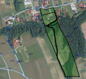 Nieruchomość inwestycyjna 2,86 ha MNU 0,53 ha Polna