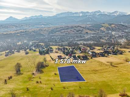 Działka Rolna Zakopane ul. Zwijacze na stoku Rafaczówek