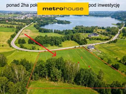 2,16 ha między jeziorami CHMIELNO I Kaszuby