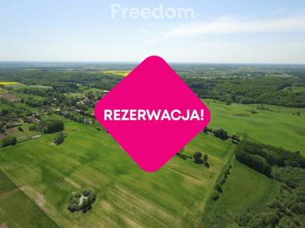 Rezerwacja Duża działka z możliwością zabudowy