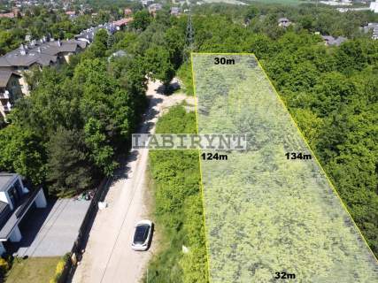 Parkitka, Krynicka, 3918m2, szerokość 30m