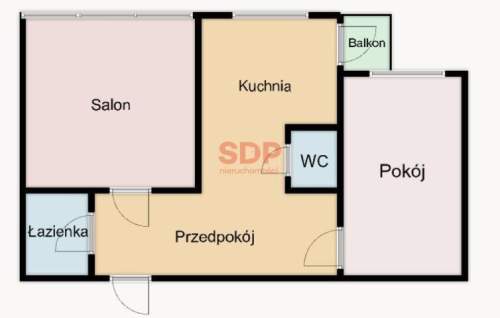 Dwa pokoje przy Stawie Pilczyckim, winda z poziomu zero.