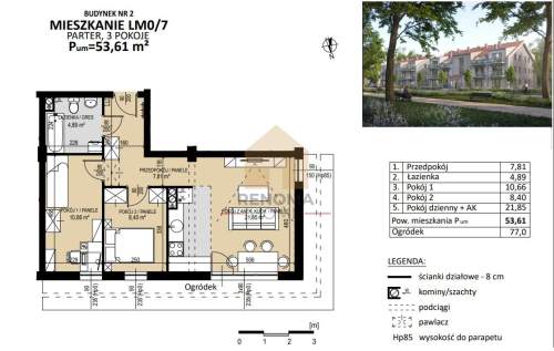 Mieszkanie z balkonem w nowy apartamentowcu