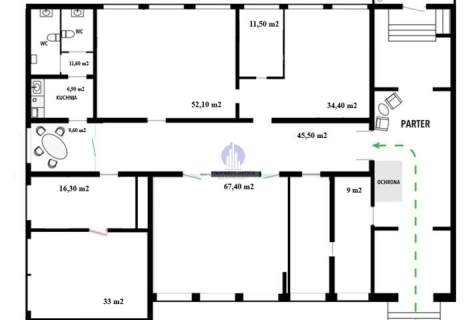 Śródmieście lokal biurowo-usługowy 297m2 do wynajęcia