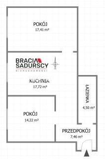3 pok. mieszaknie 61,5 m2 w Chrzanowie