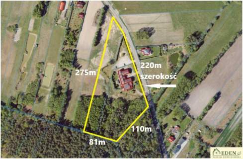 Sprzedam budynek o pow. użyt. 1200m2 na działce ok.2,5 Ha pod...