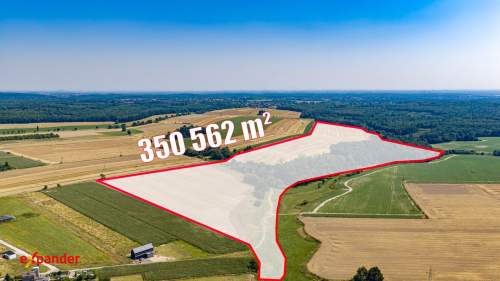 Działka rolniczo - leśna - 6 min - 5.3 km do wjazdu na A1