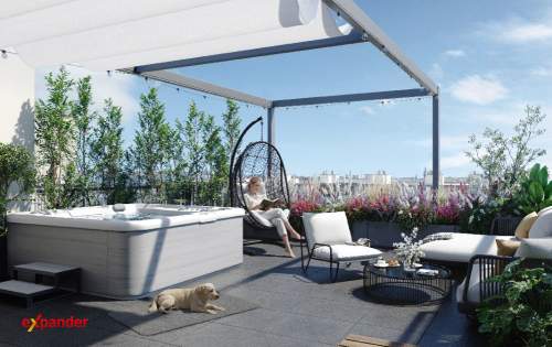 Nowoczesne mieszkanie Smart Home Ogródek ORUNIA