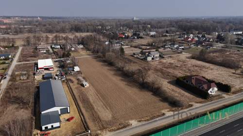 Działka 4200 m2 usługowo-mieszkanowa przy S7 Kazuń
