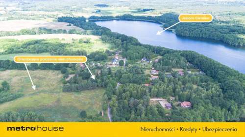 Urokliwy dom blisko jeziora CIEMINO - duża działka