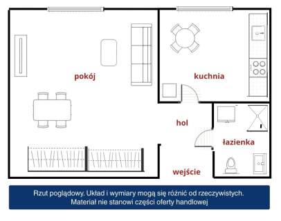 Kawalerka przy metrze w pełni wyposażona