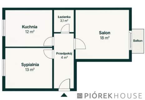 2-pokojowe mieszkanie na Woli