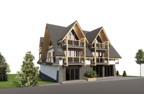 Lokal użytkowy w centrum Bukowiny, nowy budynek
