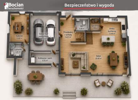 Nowoczesny Słoneczny Dom - Mosty