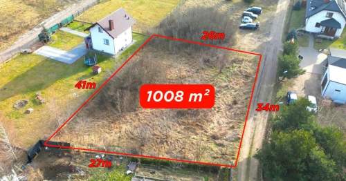 Działka budowlana 1000m2, Nowe Grochale