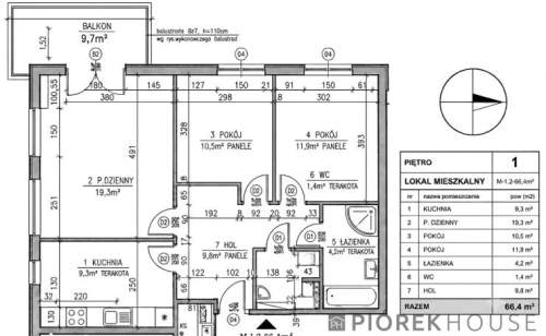 3-pokojowe mieszkanie na Bemowie