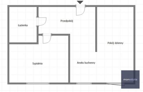 Mieszkanie 2 pokoje 48m2 Czyżyny Eldorado