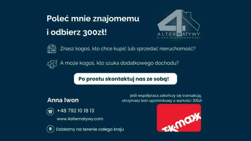 Dom z Tarasem i Ogrodem w Centrum Pszczyny
