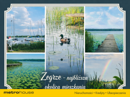 Mieszkanie na sprzedaż, 71 m2, Zegrze Południowe