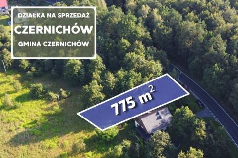 Dzałka BUDOWLANA 775 m2 Czernichów