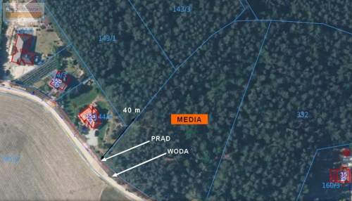 Działka budowlana z lasem dla inwestora