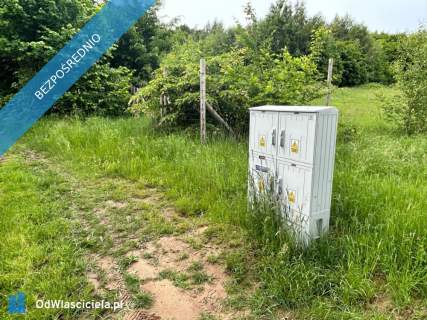 Działka 4500 m , 7 km od morza WZ, rozpoczęta budowa, prąd, stu
