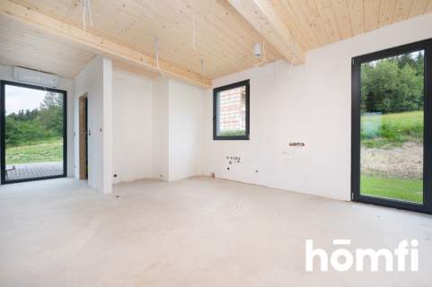 Nowoczesny dom 100 m2 pompa ciepła, fotowoltaika