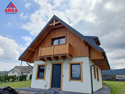 Nowy dom na widokowej działce blisko Limanowej