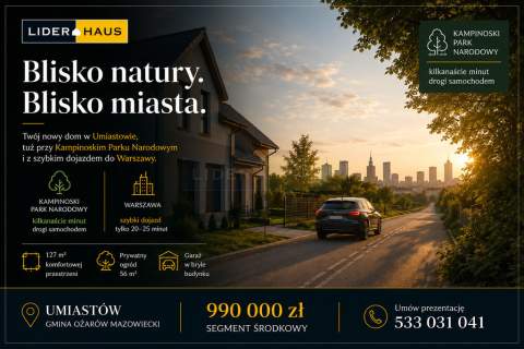 Nowoczesny dom szeregowy 127 m Garaż Ogród 56