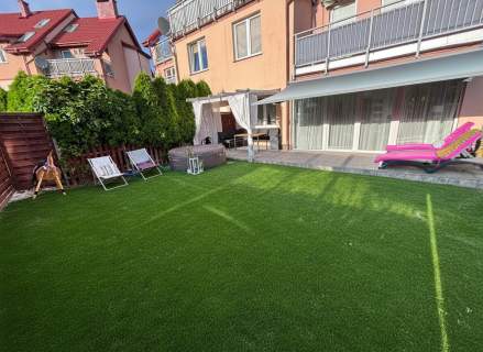 Przestronne mieszkanie 81,4 m z dużym ogrodem, klimatyzacja