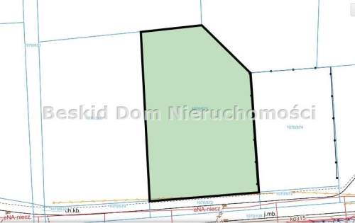 Działka inwestycyjna na sprzedaż, 1546 m2, Bielsko-Biała